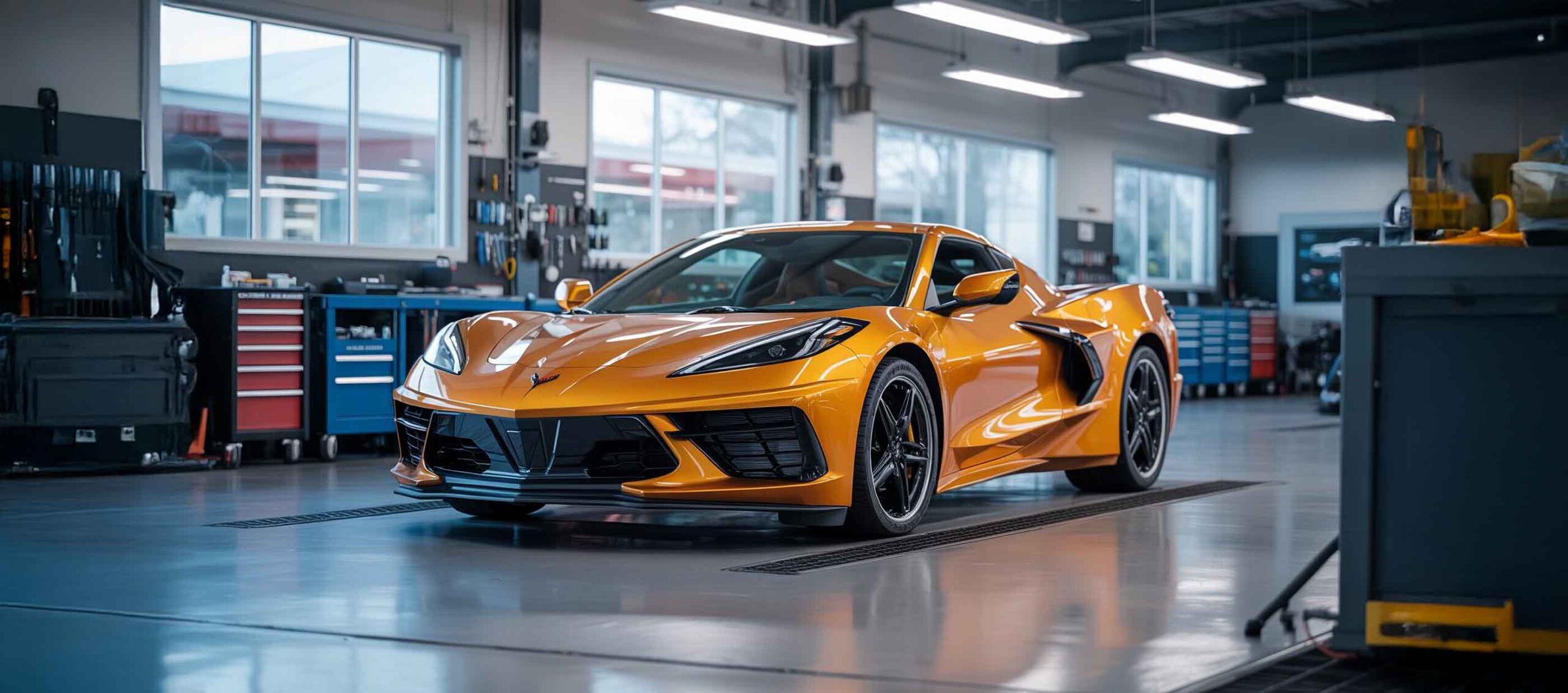 corvette c8 certified gm auto body repair shop