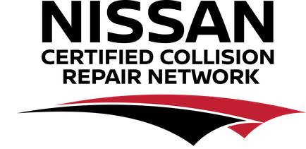 Nissan Certified Collision Repair Logo - Friendly Collision